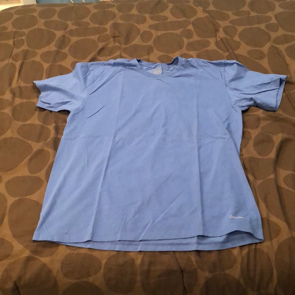 Calvin Klein blue undershirt